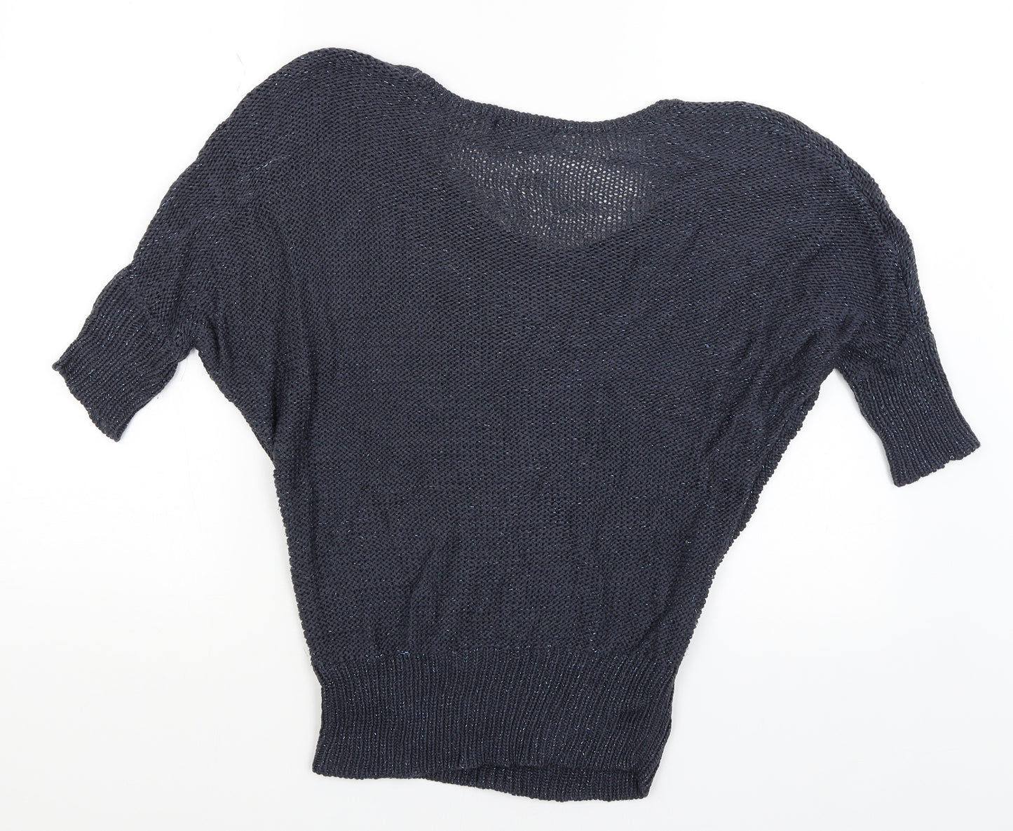 E-vie Womens Blue   Pullover Jumper Size S