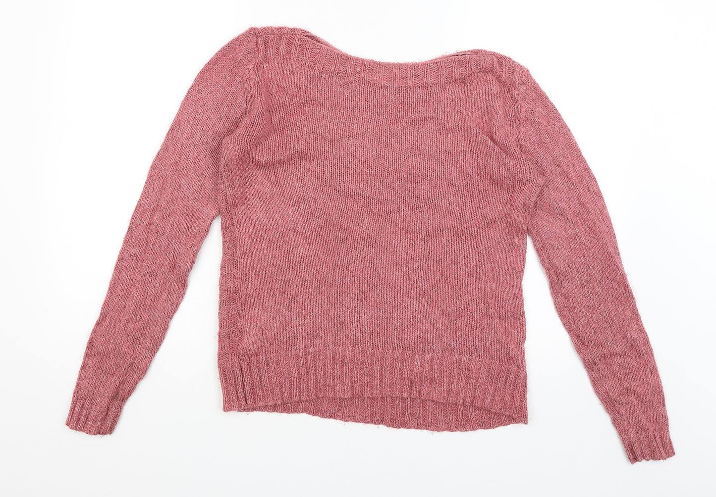 M&S Womens Pink   Pullover Jumper Size 10