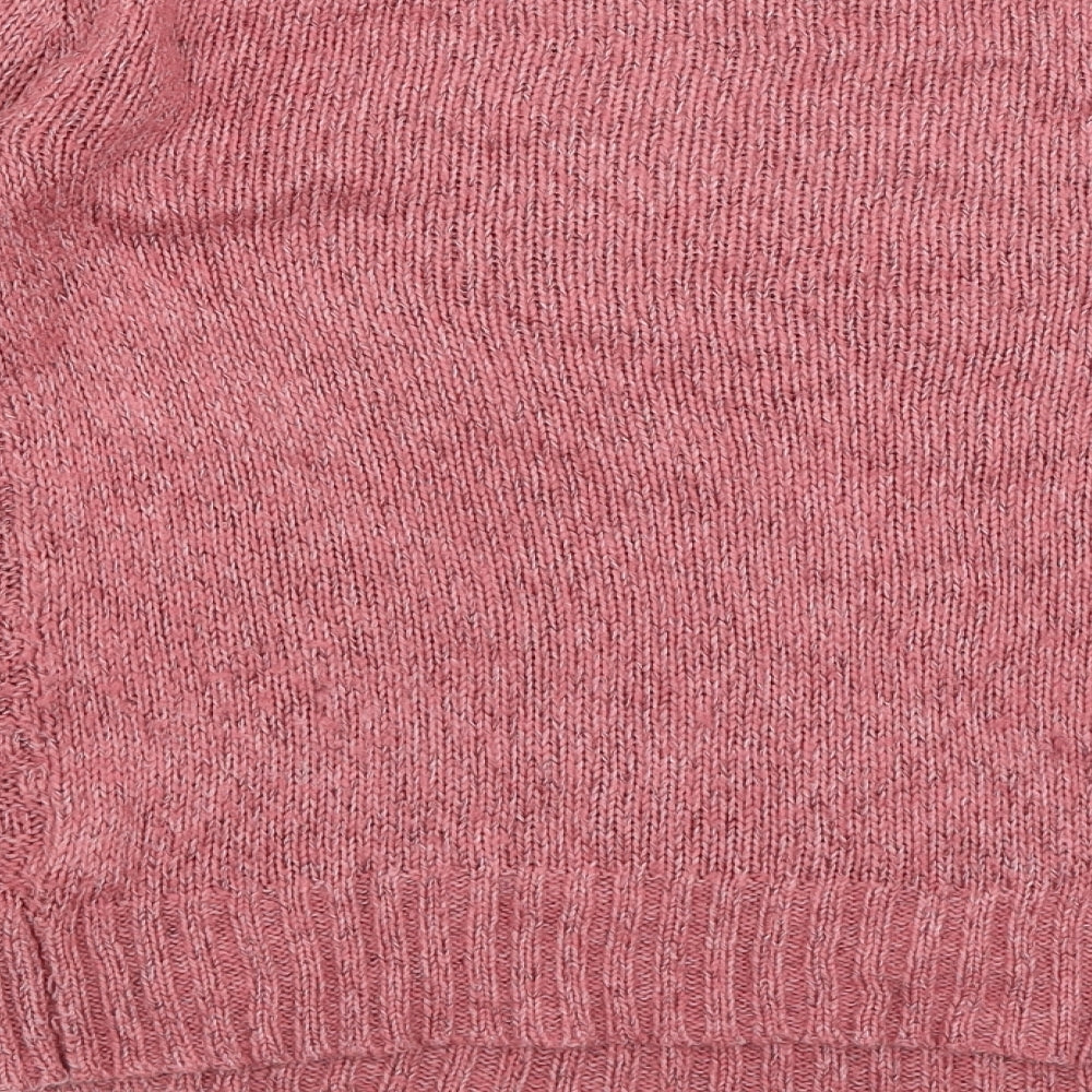 M&S Womens Pink   Pullover Jumper Size 10