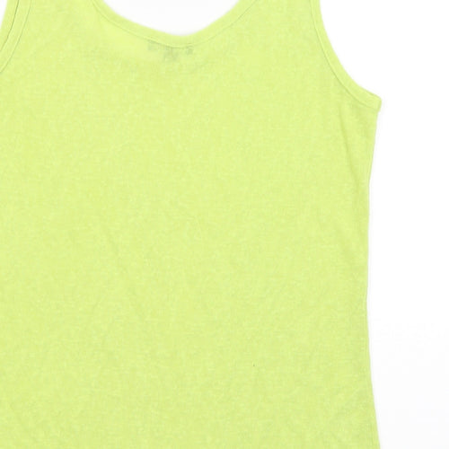 Marble Womens Yellow   Basic Tank Size 12