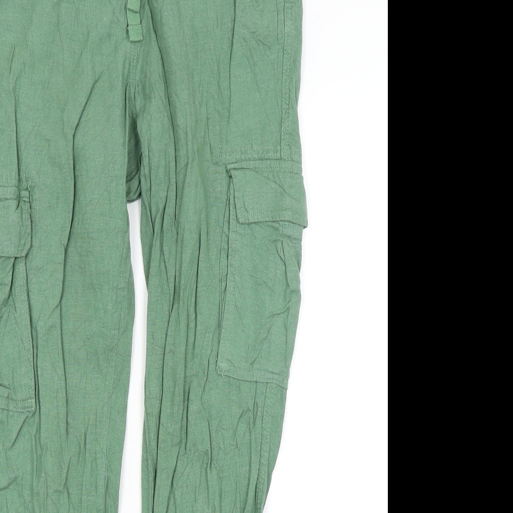 NEXT Womens Green   Trousers  Size 8 L28.5 in
