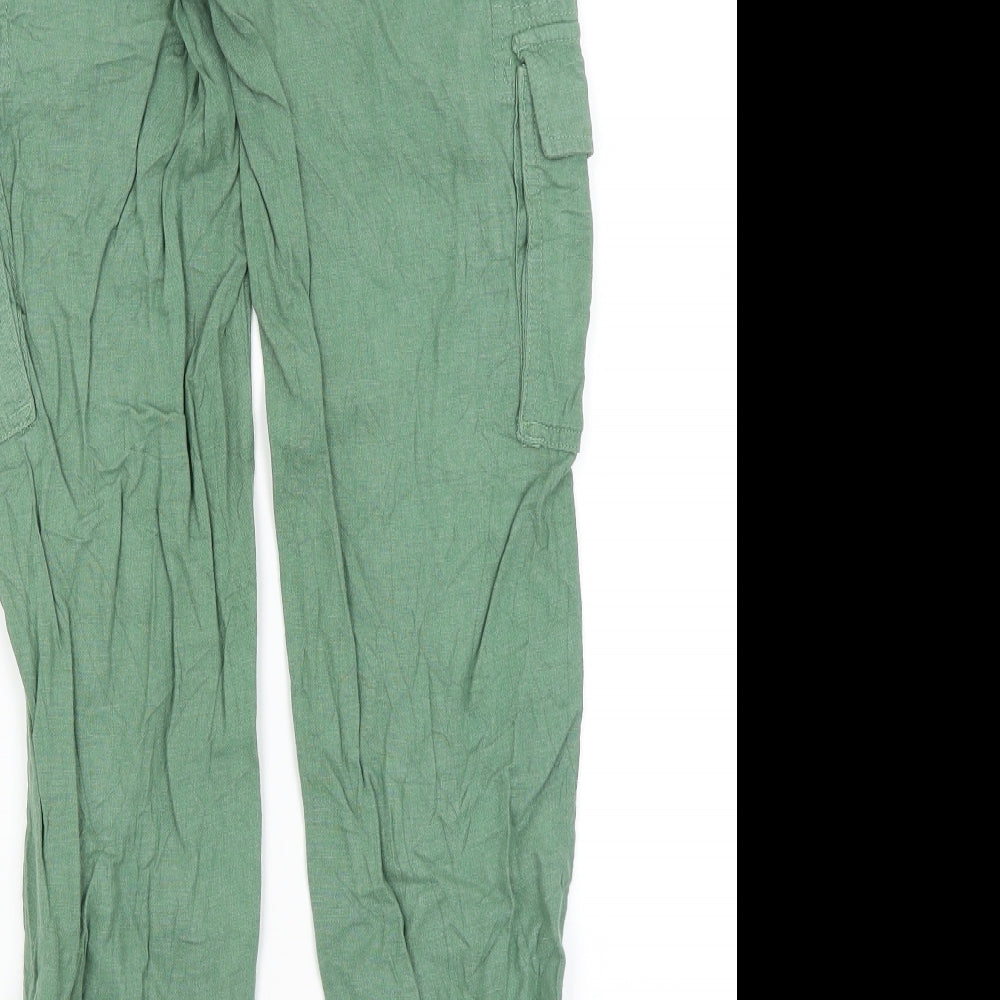 NEXT Womens Green   Trousers  Size 8 L28.5 in