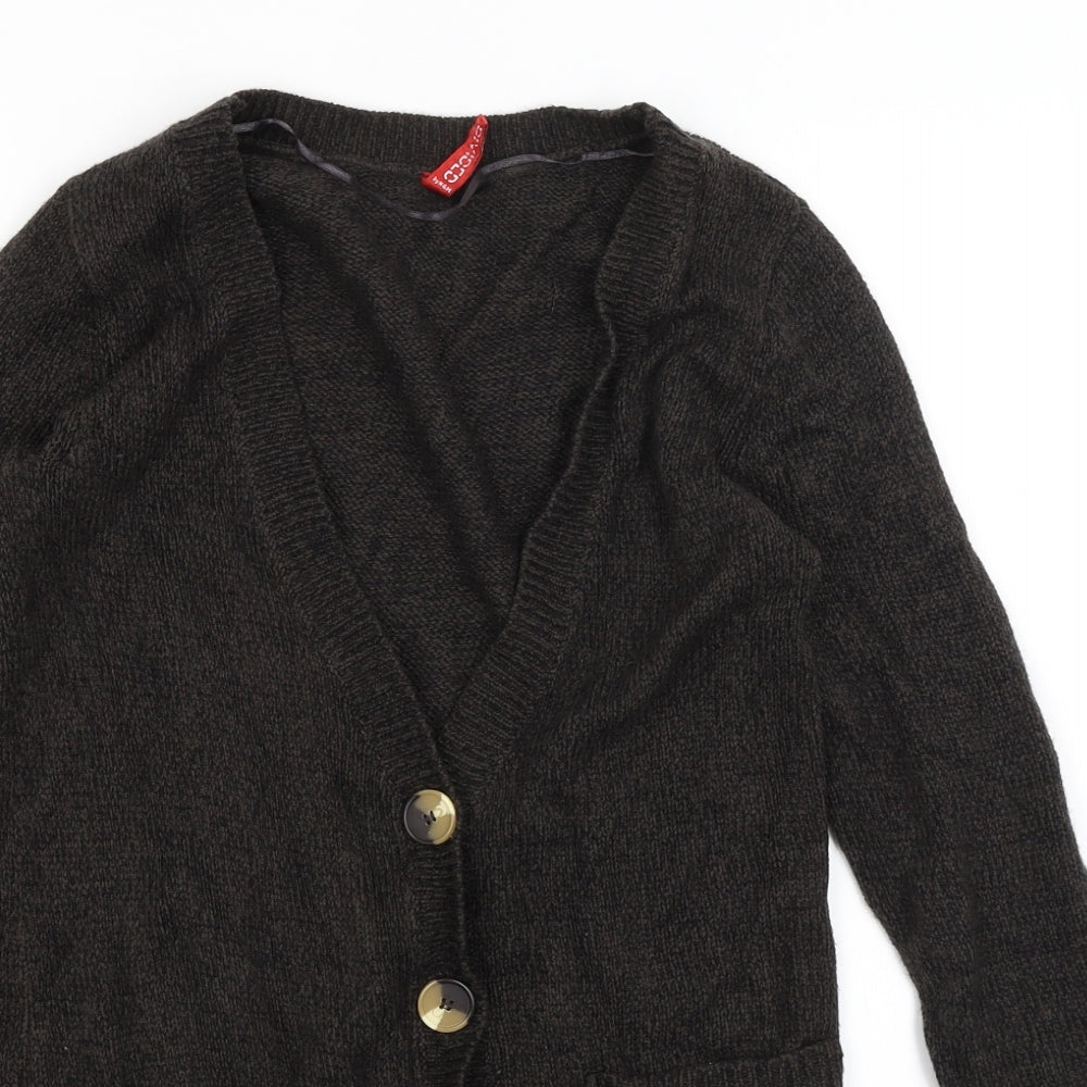 Divided Womens Brown   Cardigan Jumper Size 8