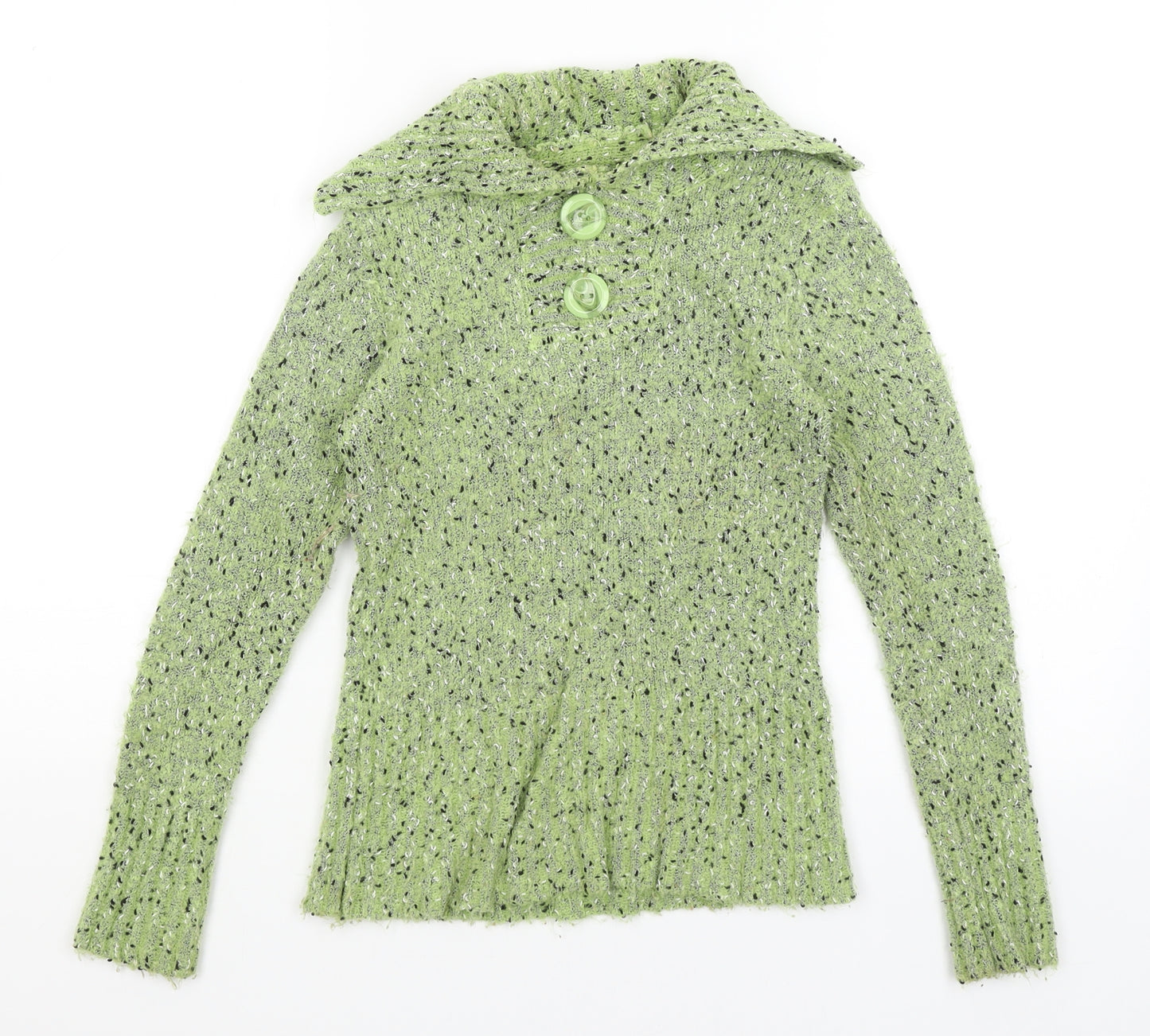 Moumen Womens Green   Pullover Jumper Size 6