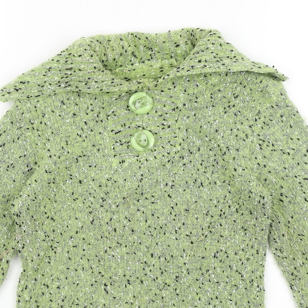 Moumen Womens Green   Pullover Jumper Size 6