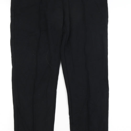 M&S Womens Black   Dress Pants Trousers Size 8 L29 in