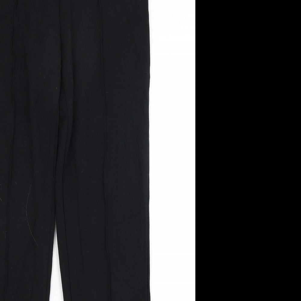 M&S Womens Black   Dress Pants Trousers Size 8 L29 in