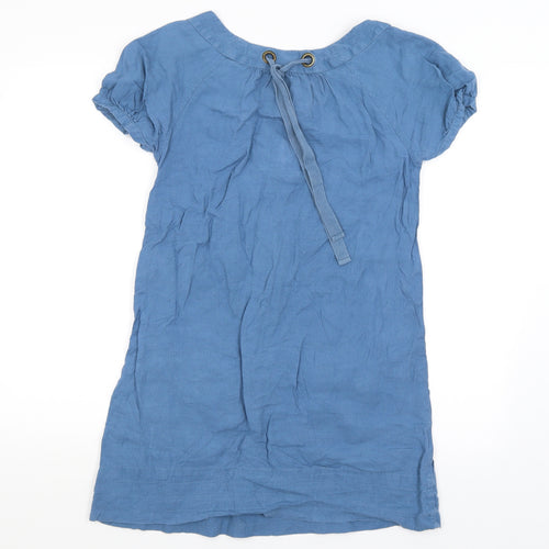 Oasis Womens Blue   Tunic T-Shirt Size 8