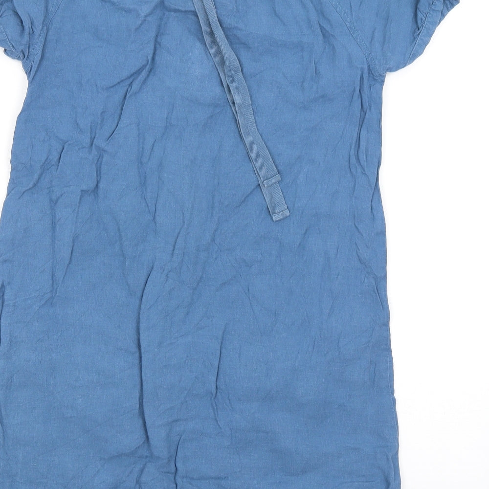 Oasis Womens Blue   Tunic T-Shirt Size 8