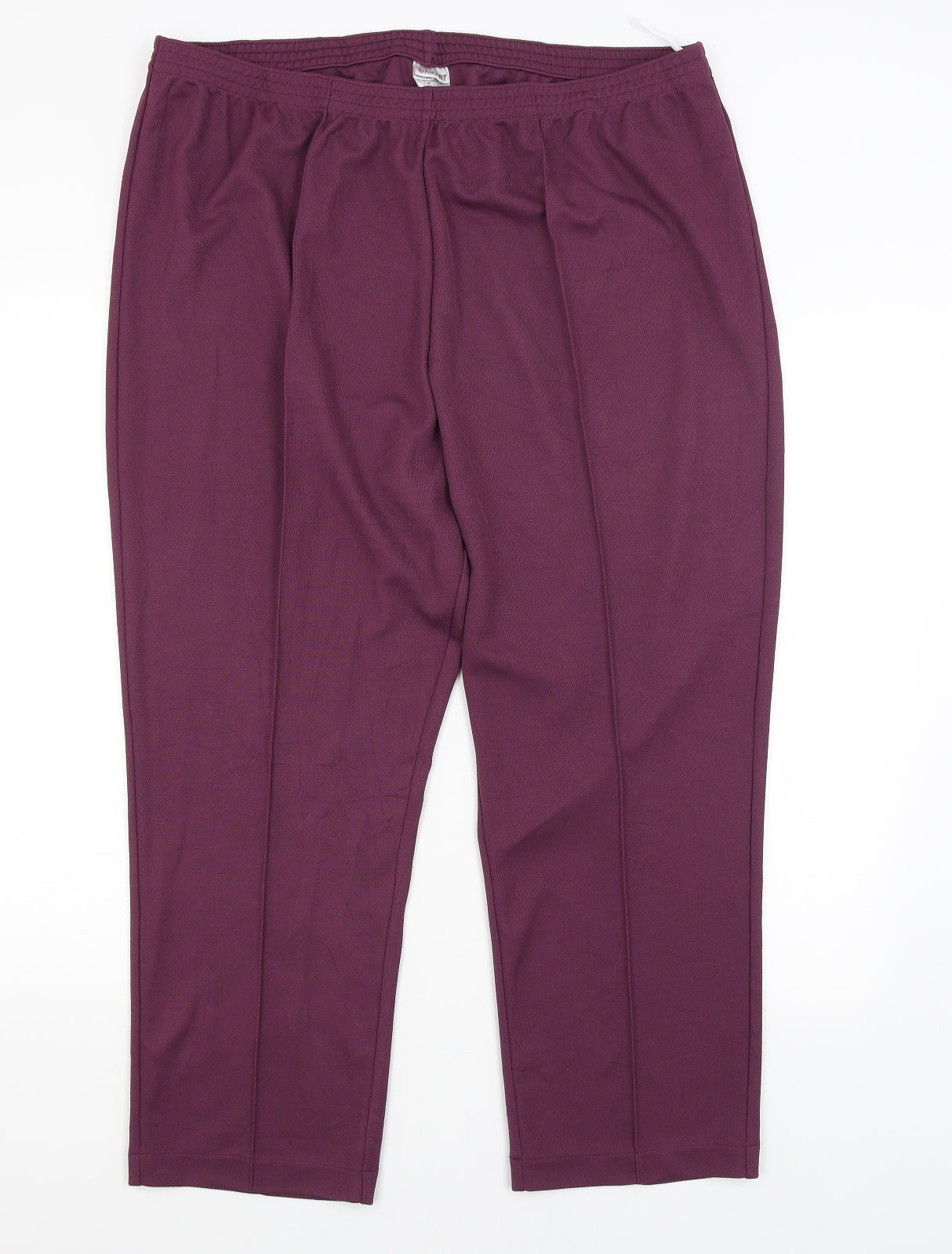 Damart Womens Purple   Capri Trousers Size 24 L26 in