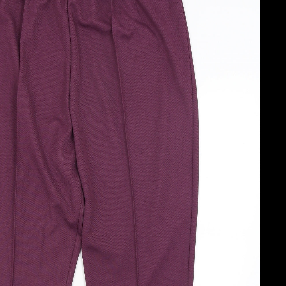 Damart Womens Purple   Capri Trousers Size 24 L26 in