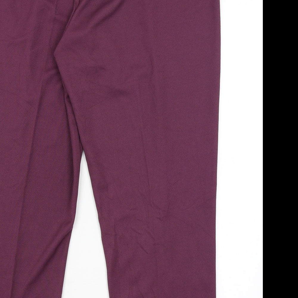 Damart Womens Purple   Capri Trousers Size 24 L26 in