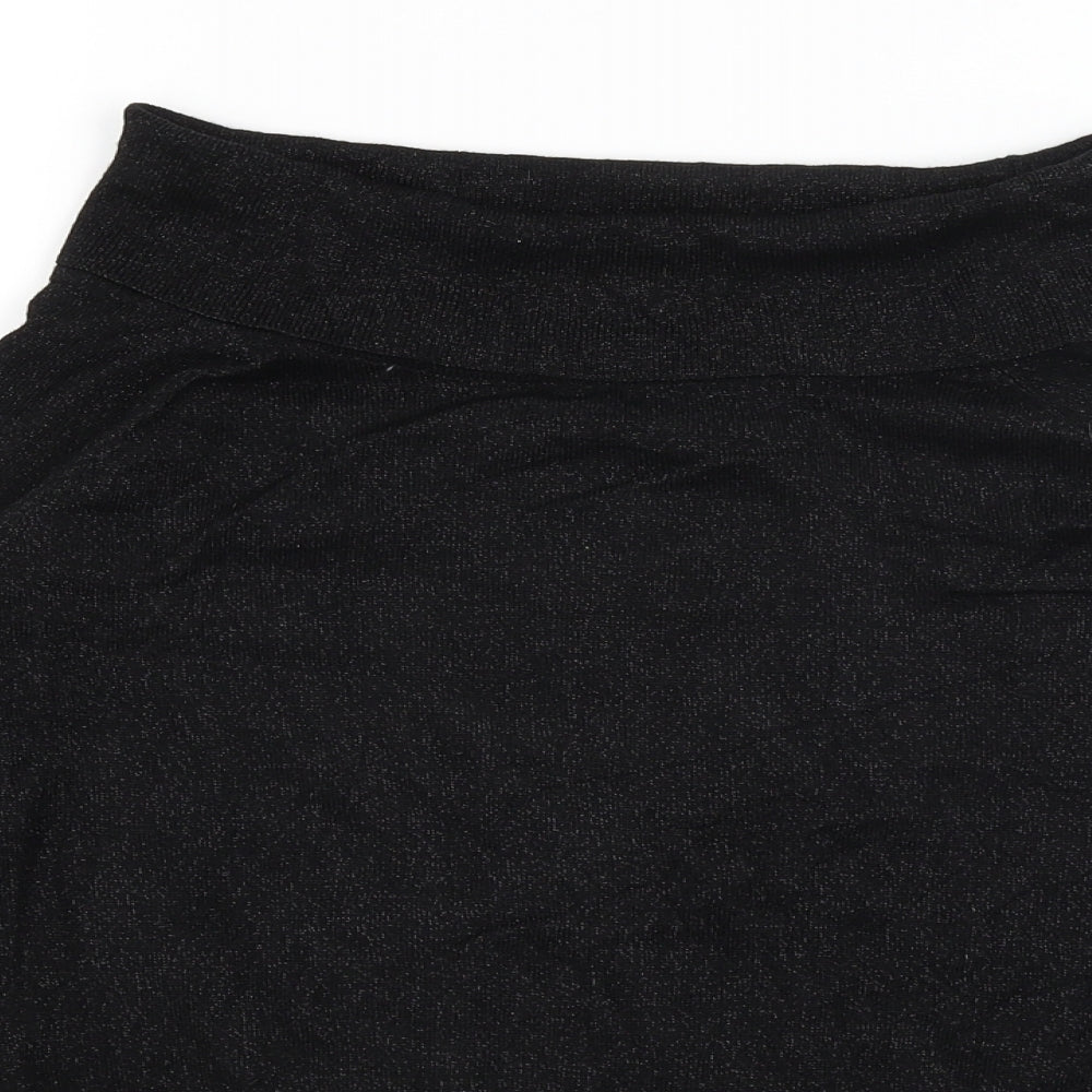F&F Womens Black   Basic T-Shirt Size 10
