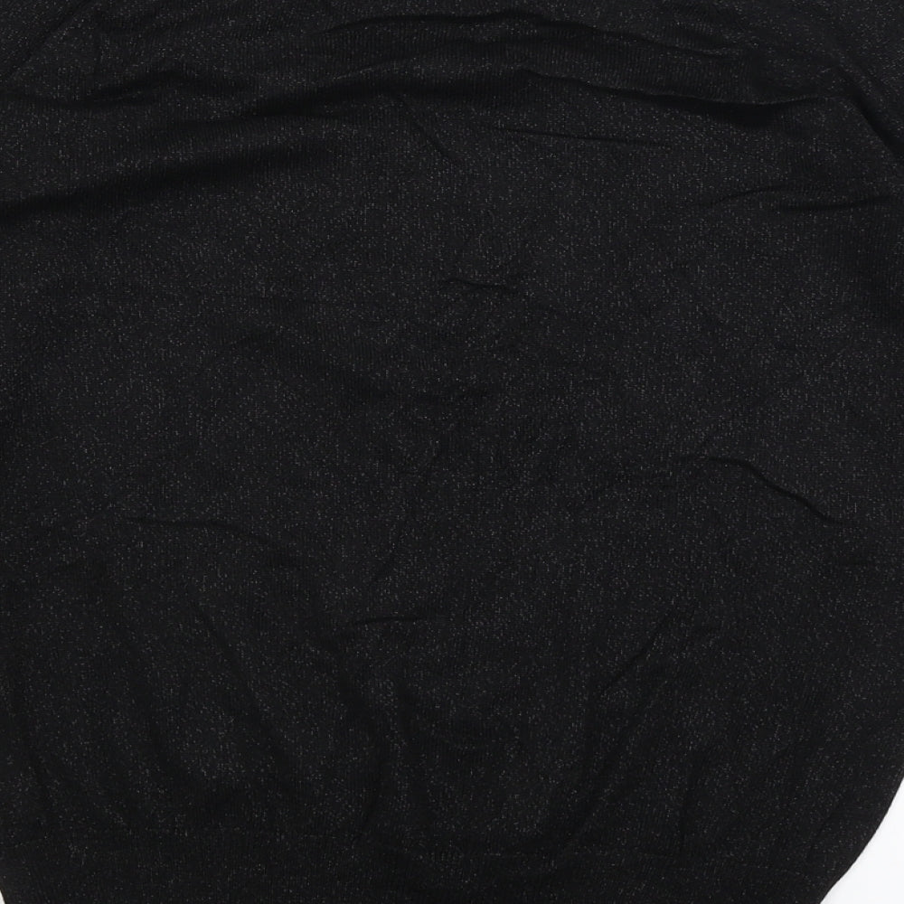 F&F Womens Black   Basic T-Shirt Size 10