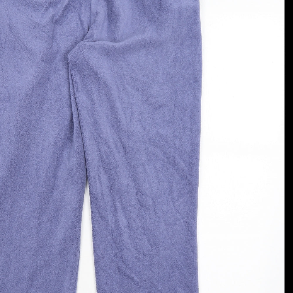 Damart Womens Purple Solid  Capri Pyjama Pants Size 16