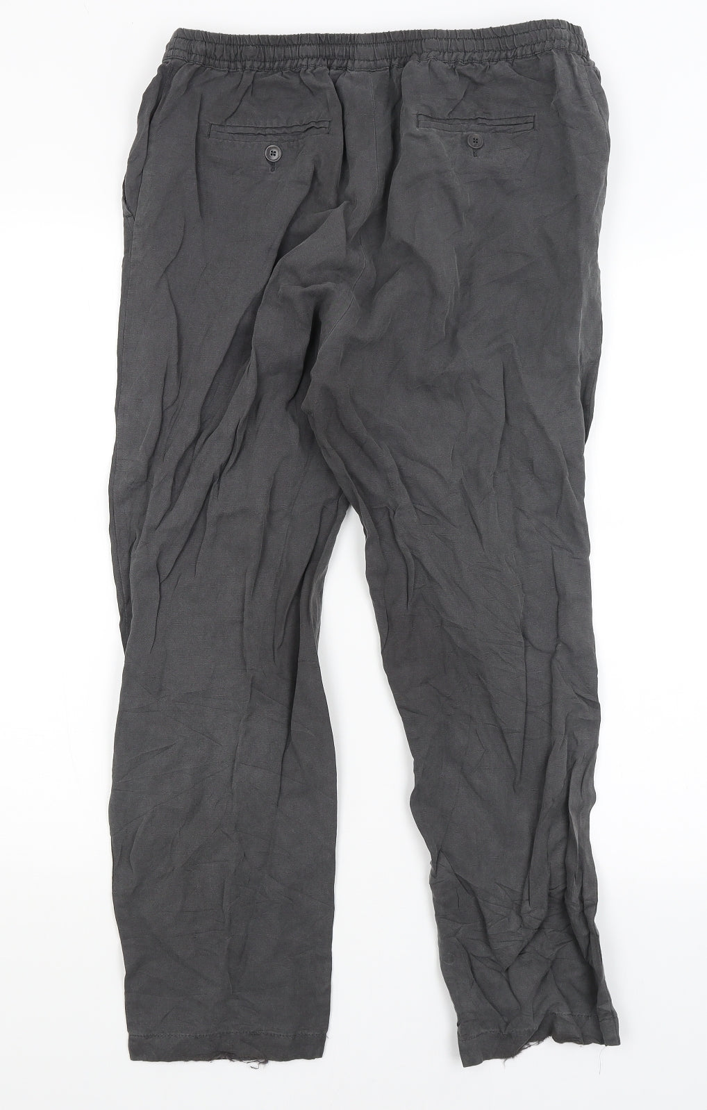 Max Mara Womens Grey   Trousers  Size 12 L26 in