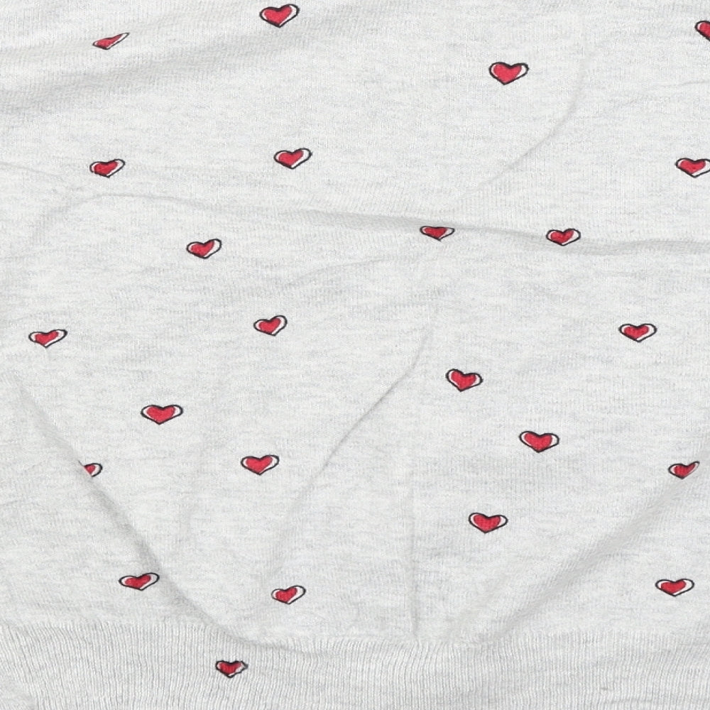 Atmosphere Womens Grey   Cardigan Jumper Size 16  - Hearts