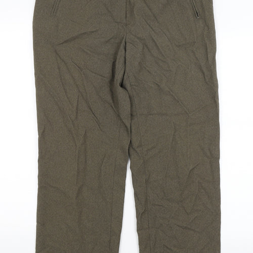 Brandtex Womens Green   Trousers  Size 16 L28 in