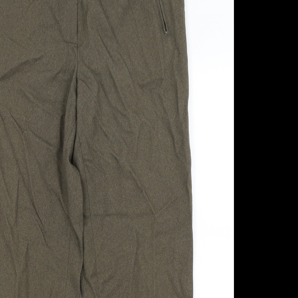 Brandtex Womens Green   Trousers  Size 16 L28 in