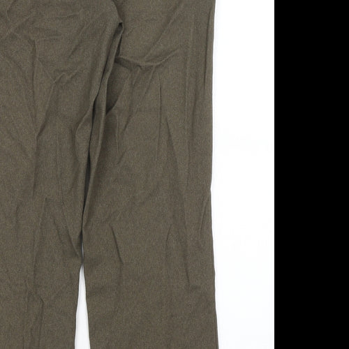 Brandtex Womens Green   Trousers  Size 16 L28 in