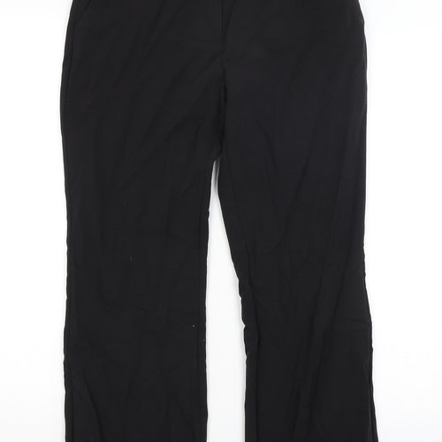 Dunnes Womens Black   Trousers  Size 8 L26.5 in