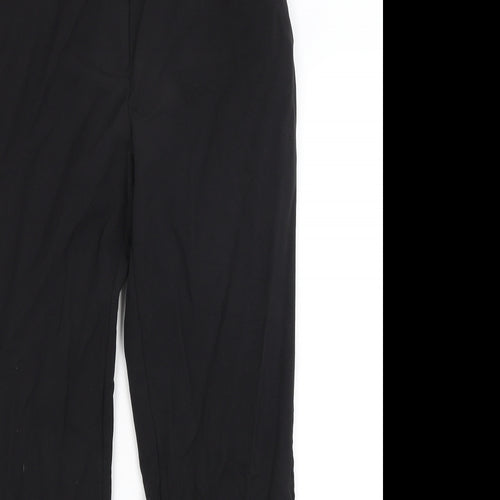 Dunnes Womens Black   Trousers  Size 8 L26.5 in