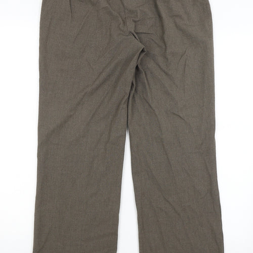 Steilman Womens Brown   Trousers  Size 12 L29 in