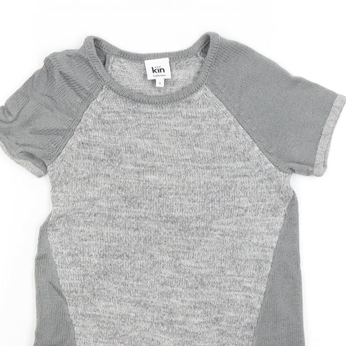 Kin Girls Grey   Basic T-Shirt Size 5 Years