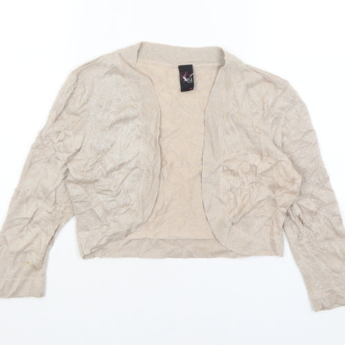 Gok for Tu Womens Gold   Wrap Jumper Size 14
