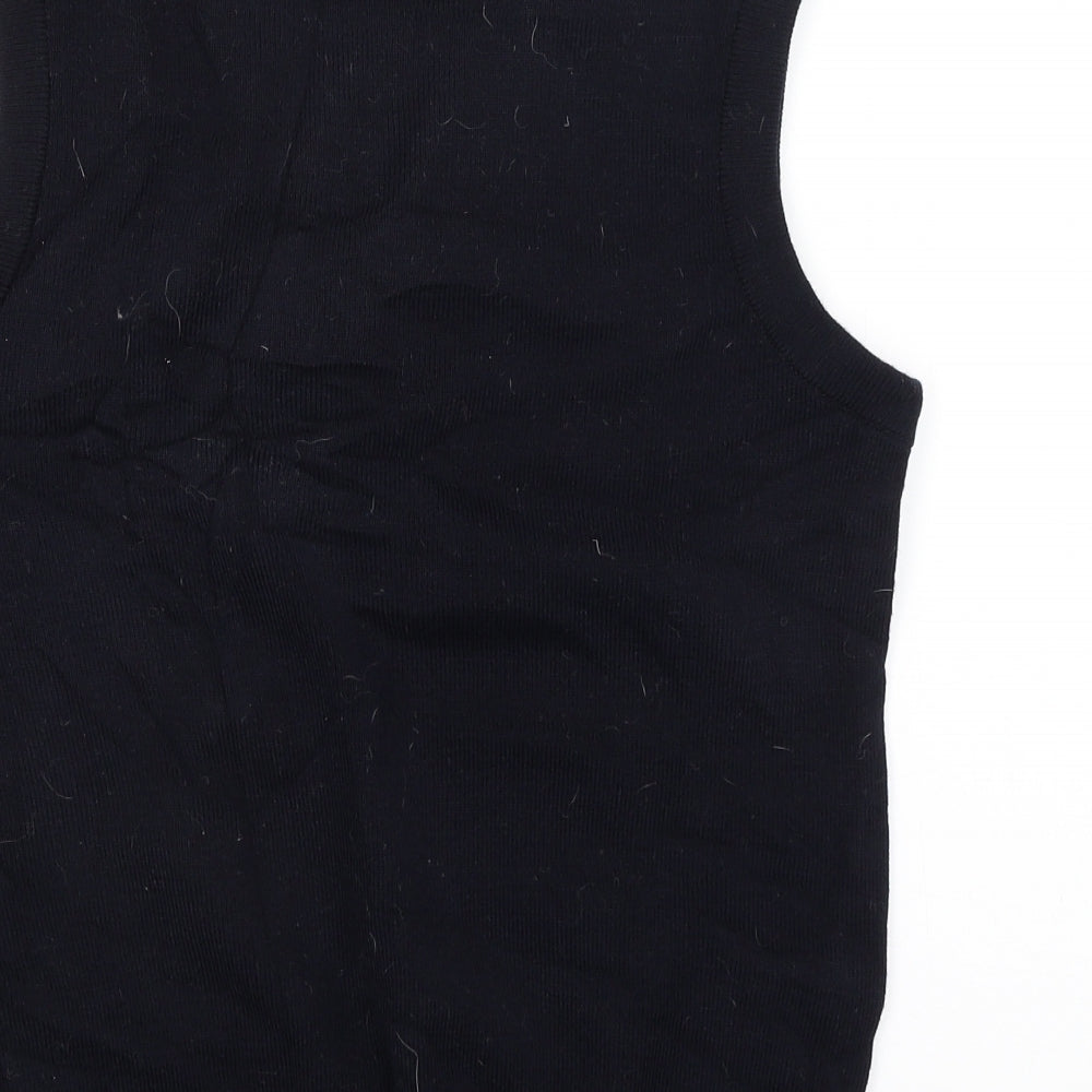 Charles Kirk Mens Blue   Vest Jumper Size S