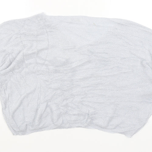 Preworn Womens Blue   Cropped T-Shirt Size L