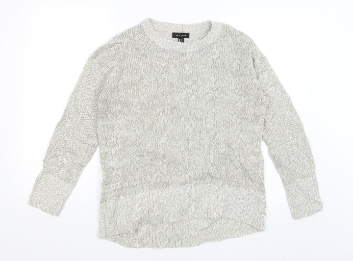 New Look Womens Ivory Pullover Jumper Size S