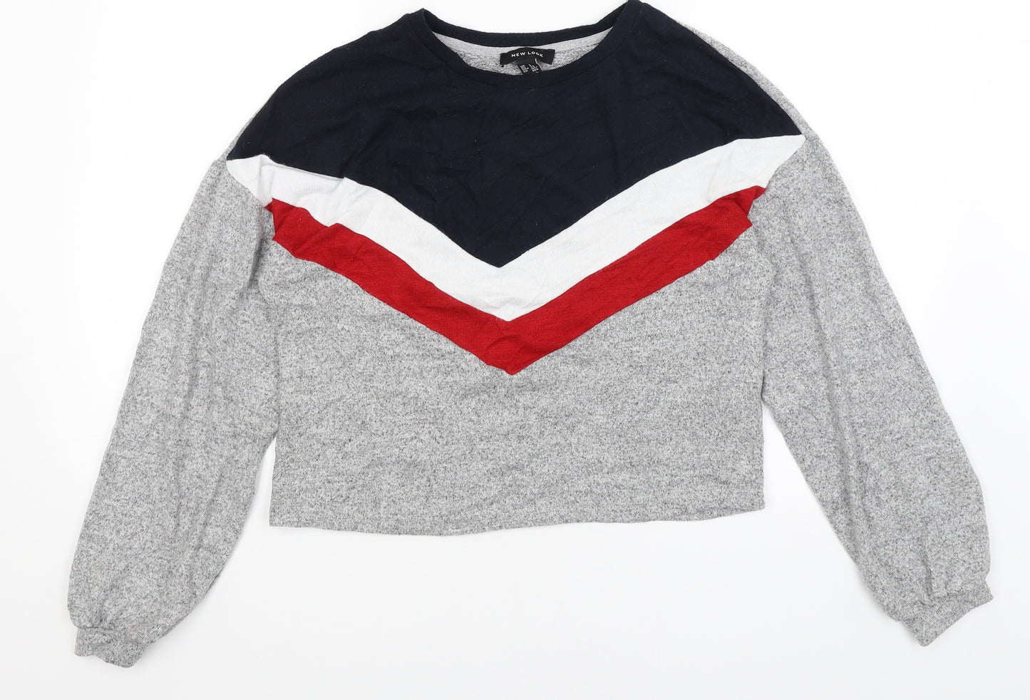 New Look Mens Grey   Pullover Jumper Size S