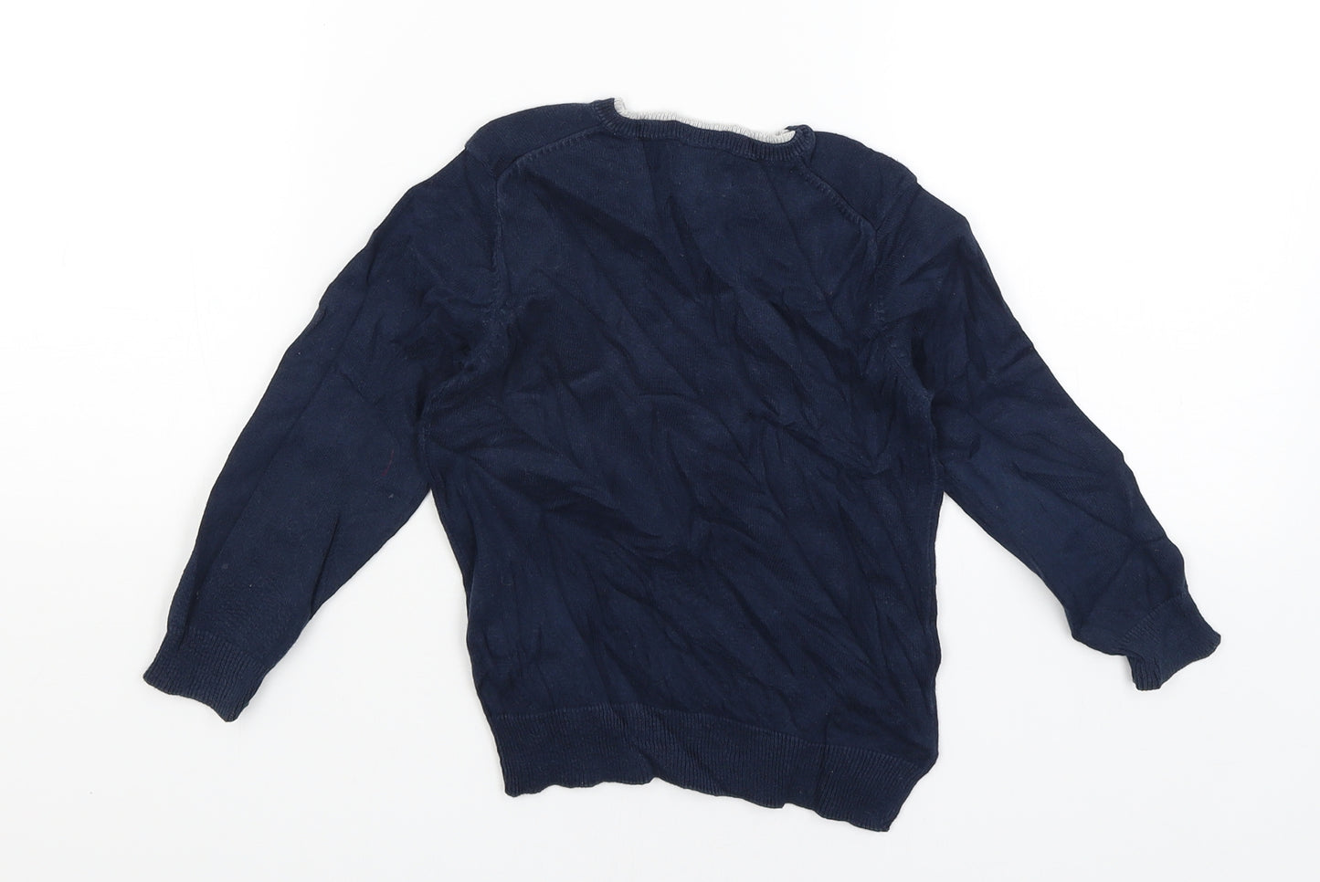 Zara Boys Blue   Pullover Jumper Size 3-4 Years