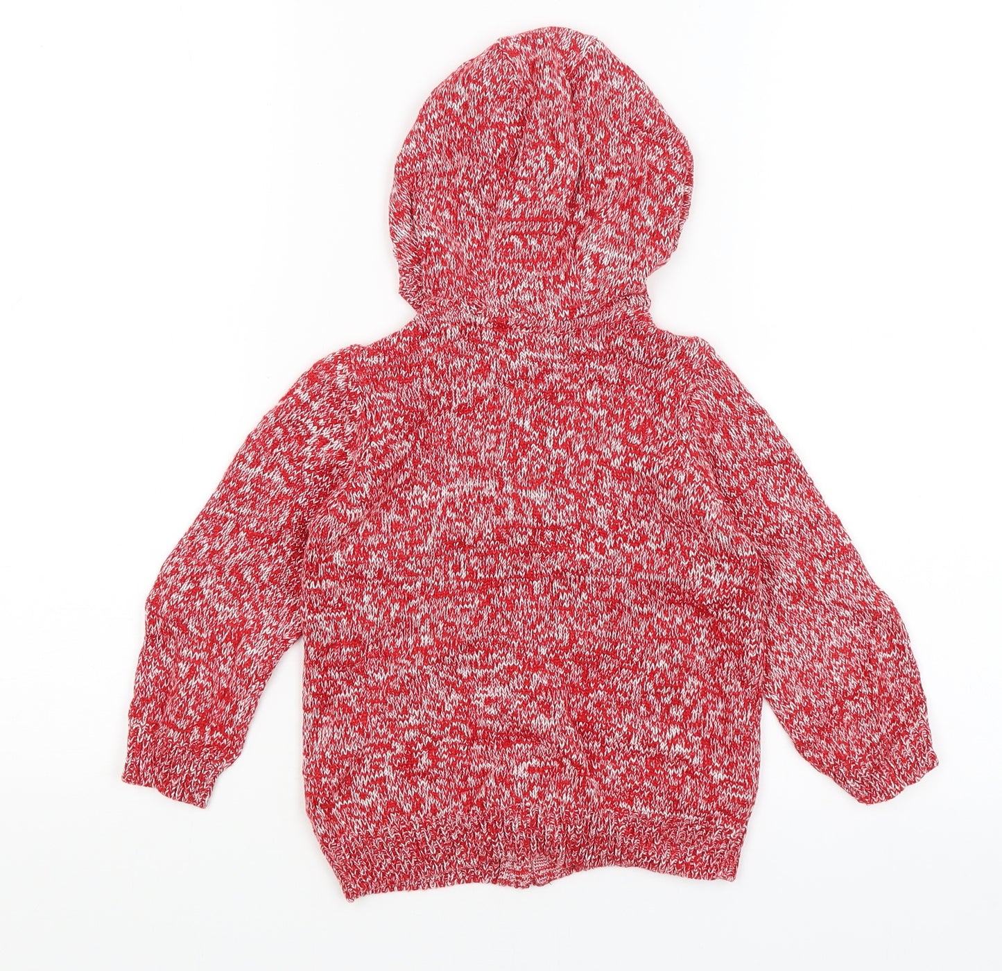 Mothercare Baby Red   Full Zip Jumper Size 18-24 Months