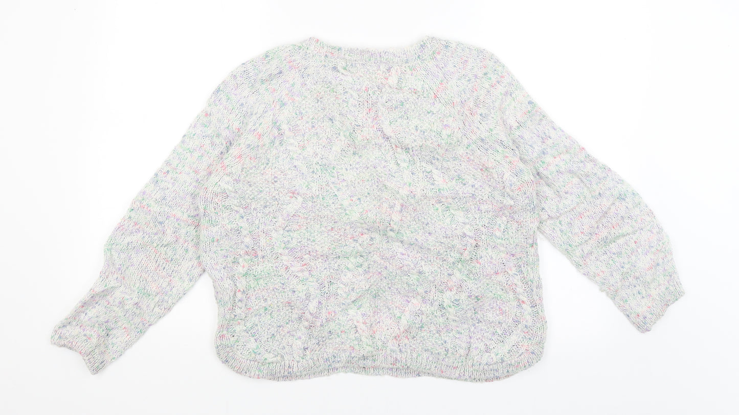 M&S Womens Grey   Pullover Jumper Size 12