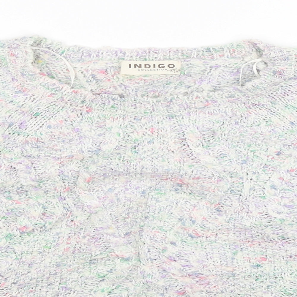 M&S Womens Grey   Pullover Jumper Size 12