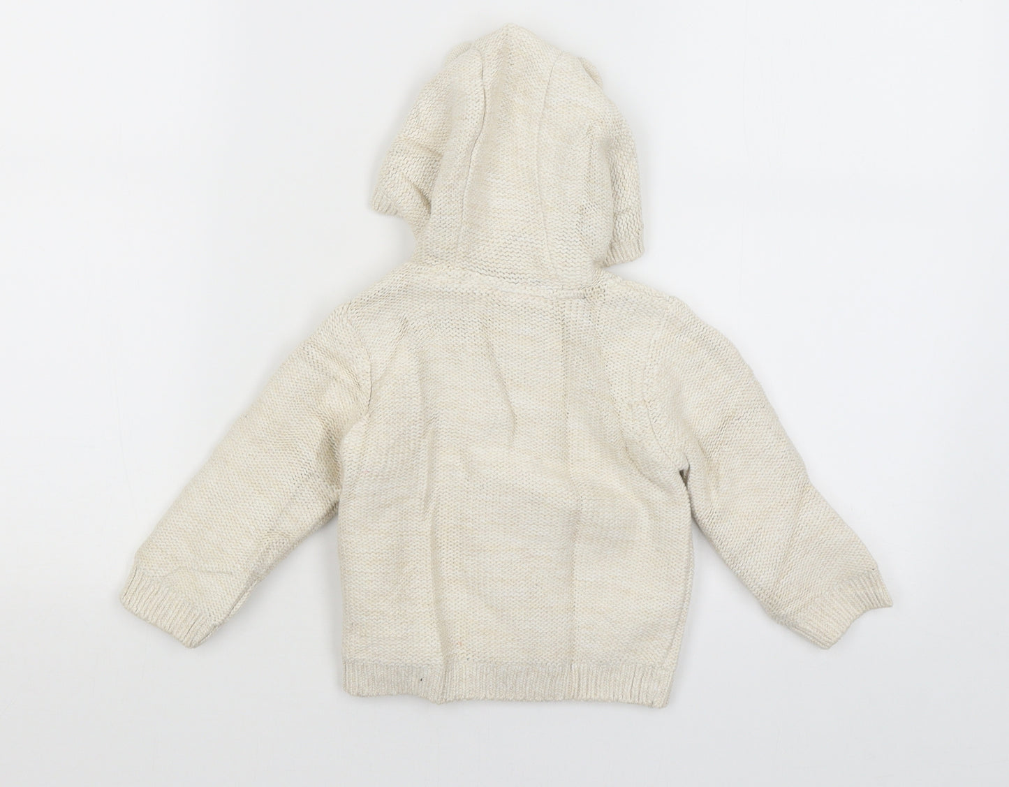 Nutmeg Baby Ivory   Cardigan Jumper Size 9-12 Months