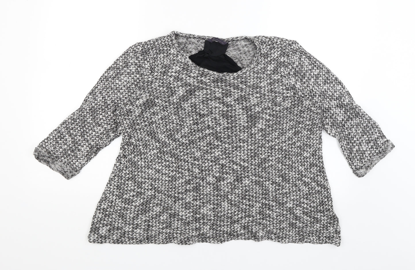 M&S Womens Grey   Pullover Jumper Size 16