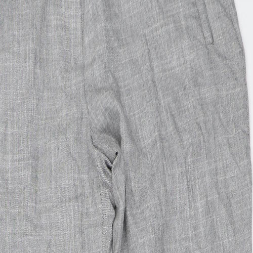 Marks and Spencer Womens Grey   Trousers  Size 10 L26 in