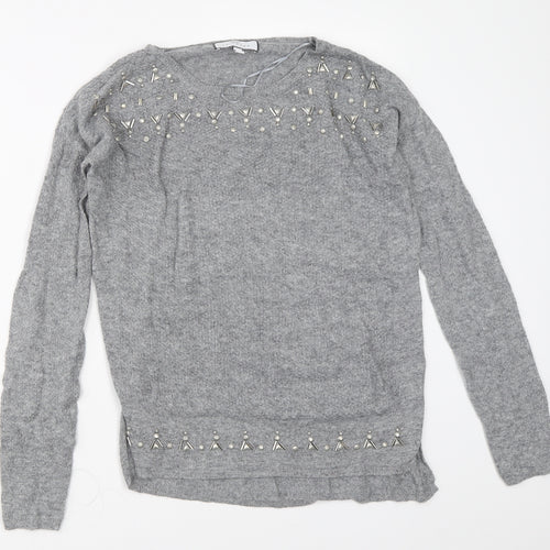 NEXT Womens Grey   Pullover Jumper Size 6