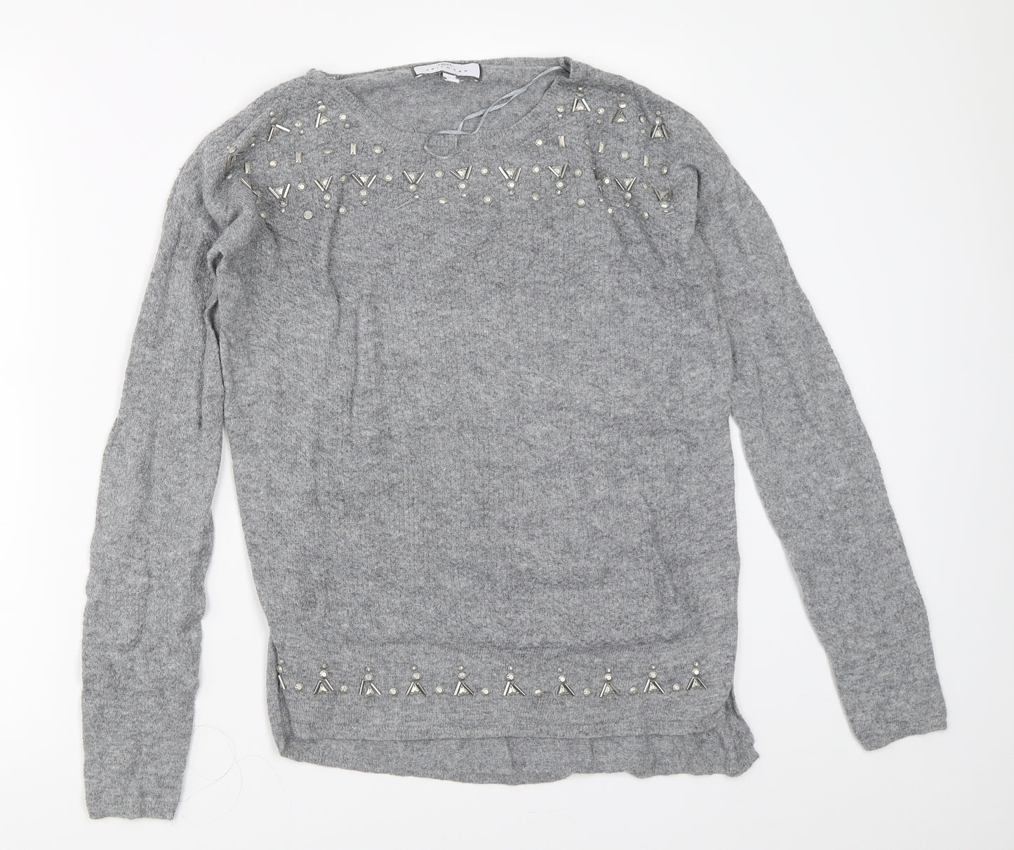 NEXT Womens Grey   Pullover Jumper Size 6