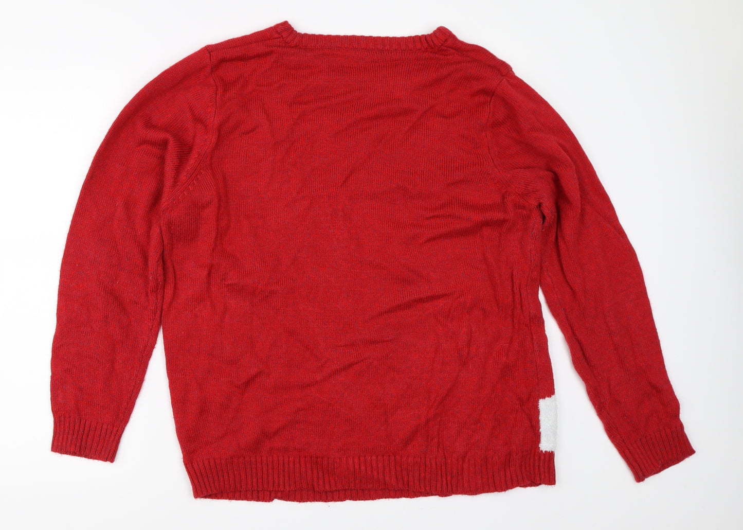 Nutmeg Womens Red   Pullover Jumper Size 20  - christmas