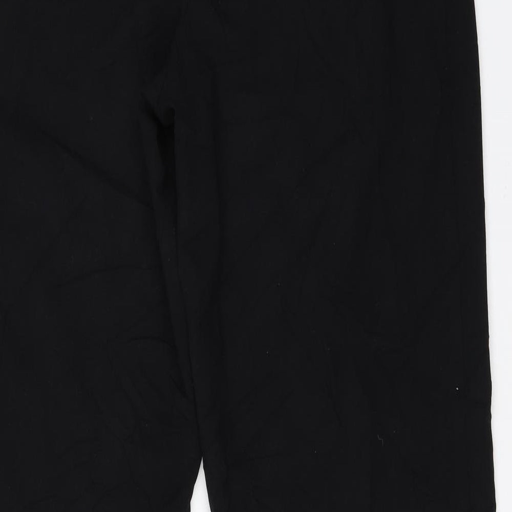 Marks and Spencer Womens Black   Trousers  Size 12 L30.5 in