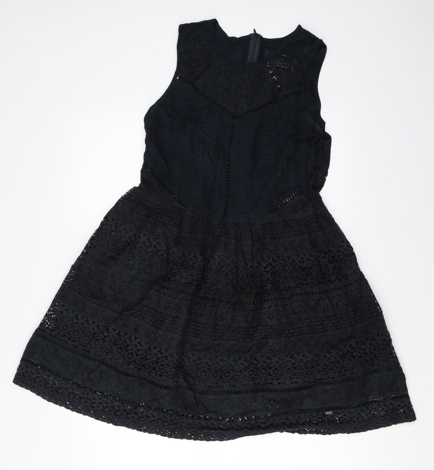 Superdry Womens Blue   Skater Dress  Size L