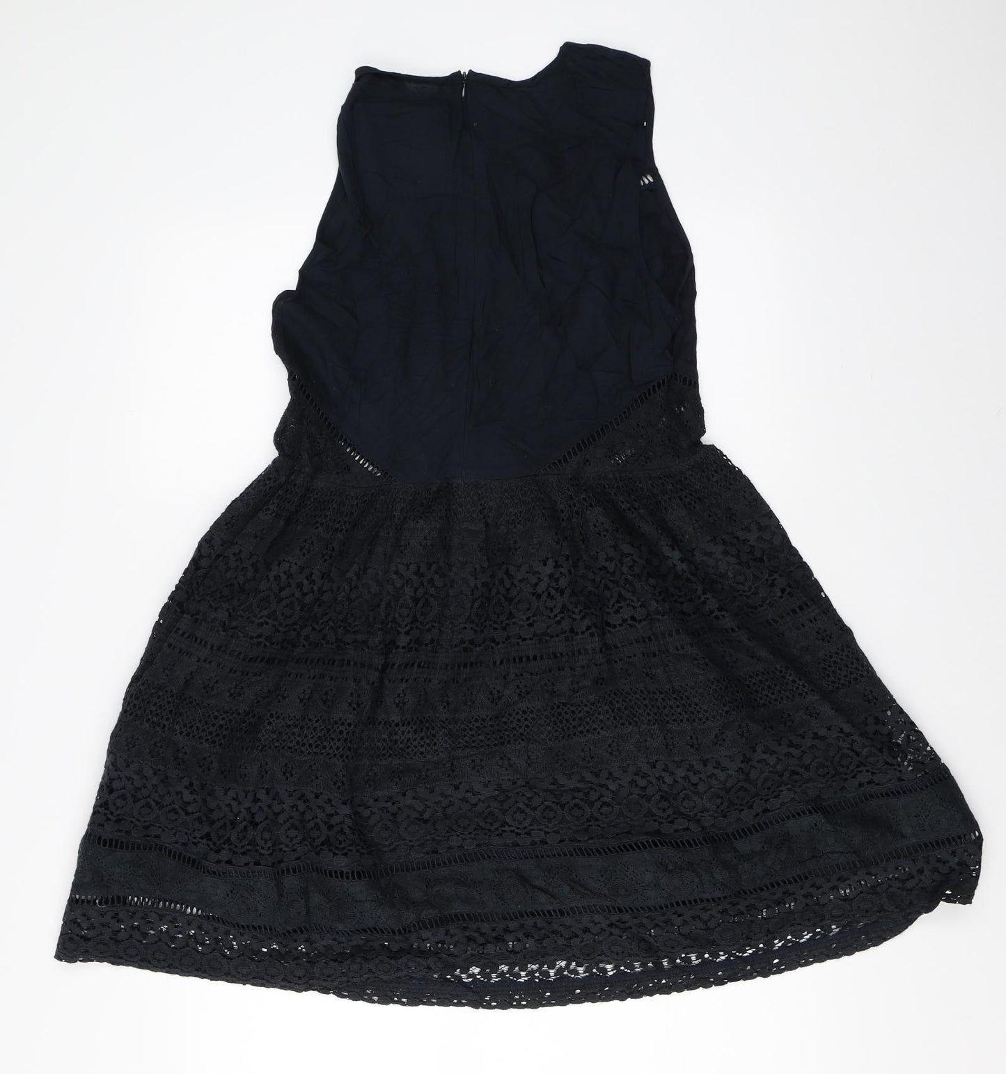 Superdry Womens Blue   Skater Dress  Size L