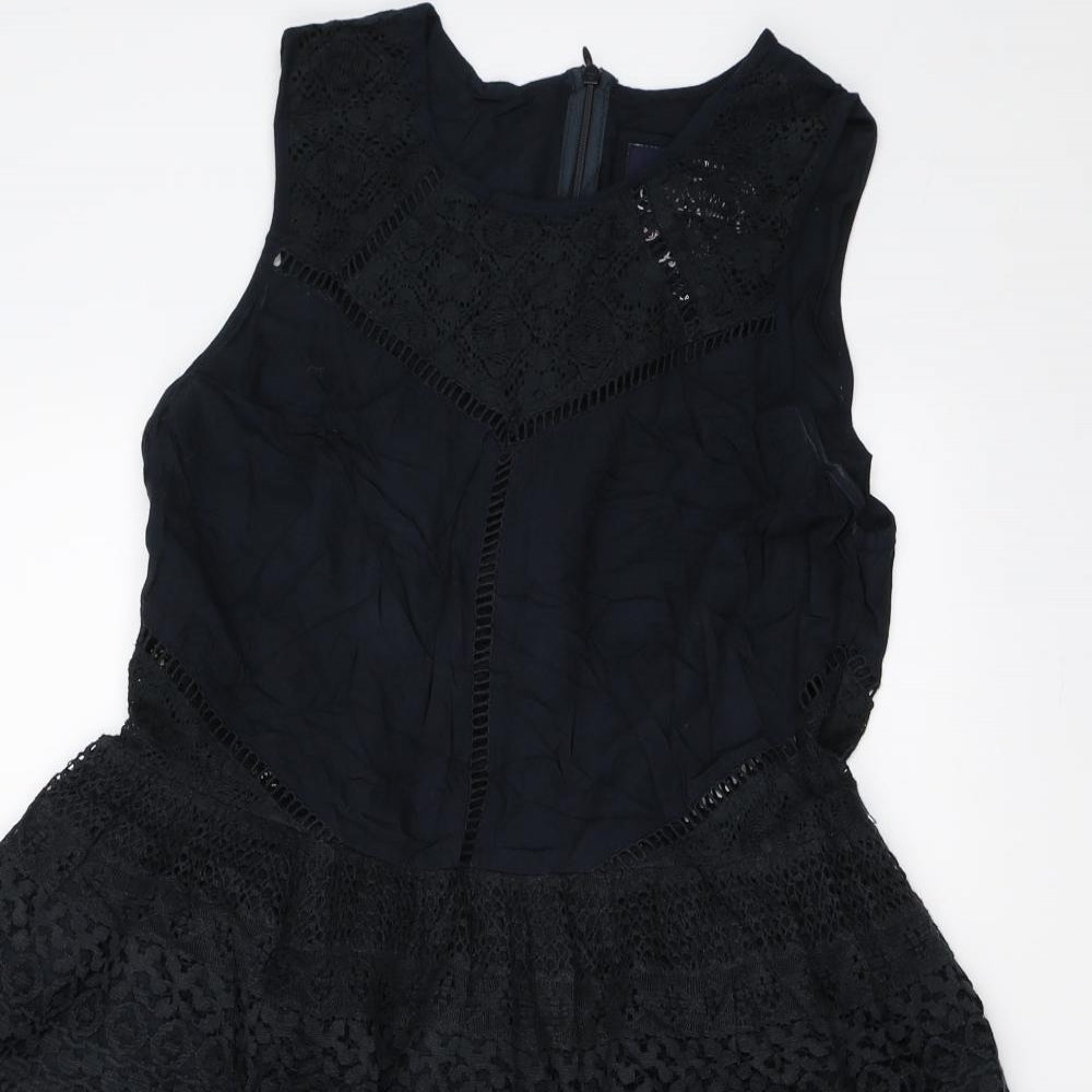 Superdry Womens Blue   Skater Dress  Size L