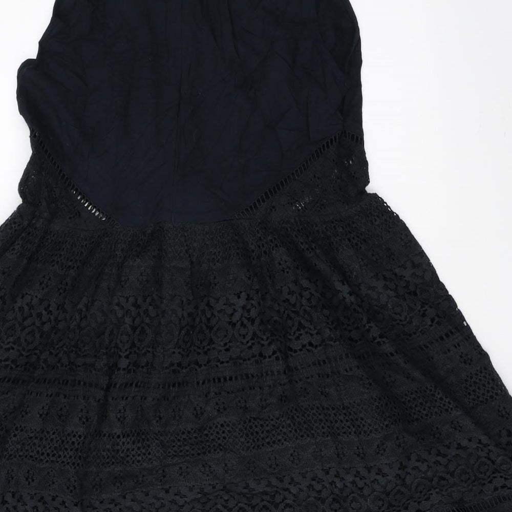 Superdry Womens Blue   Skater Dress  Size L