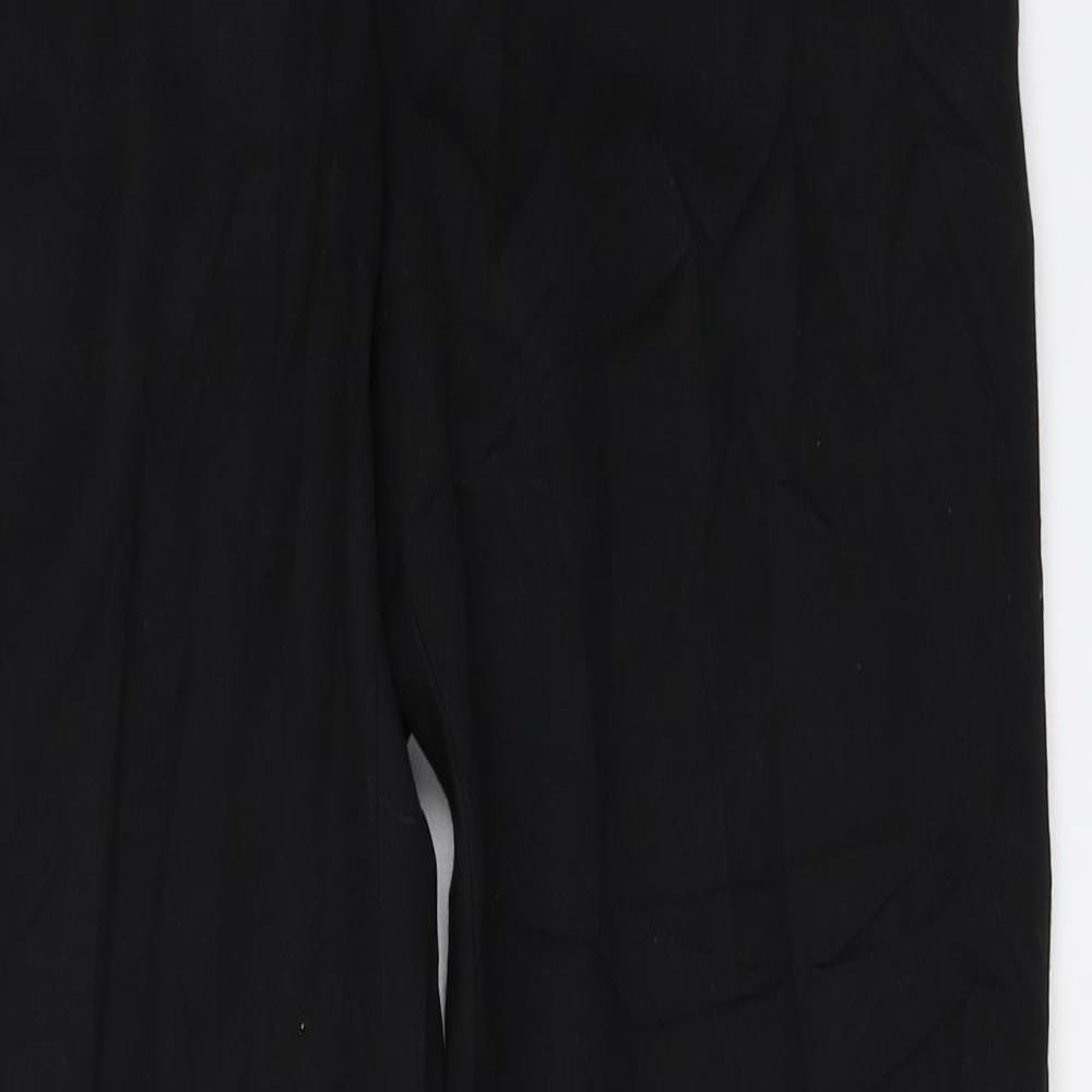 Burton Mens Black   Trousers  Size 30 in L31 in