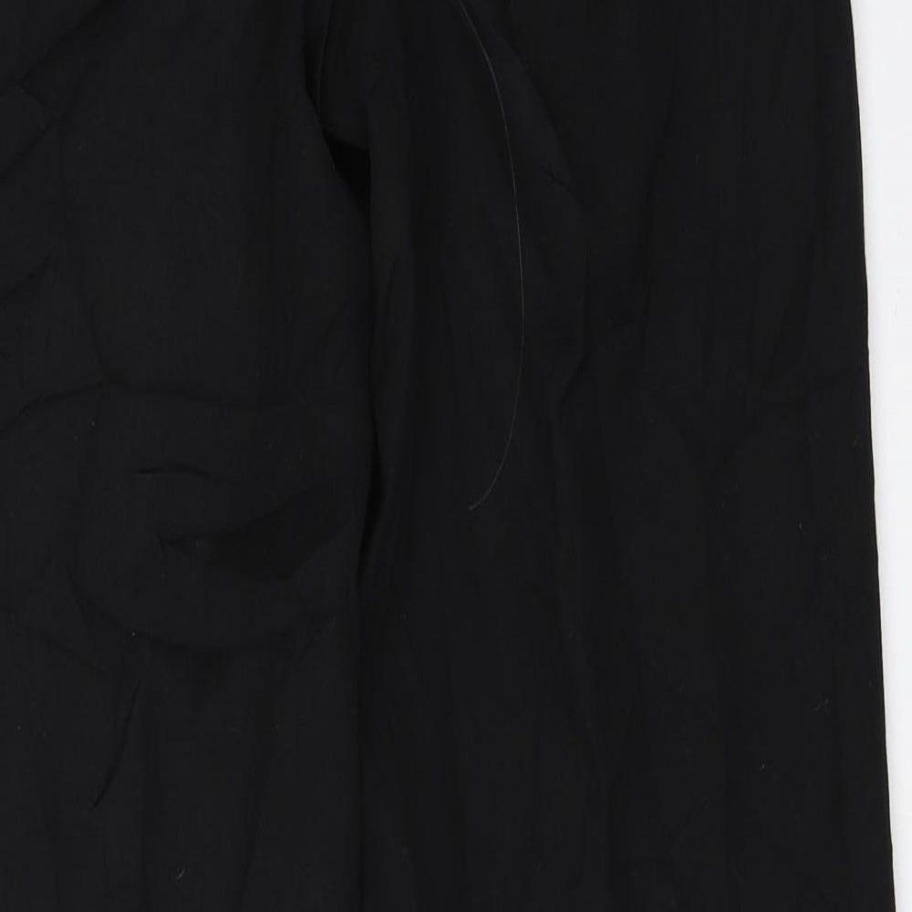 Burton Mens Black   Trousers  Size 30 in L31 in